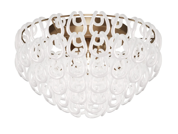 GIOGALI PL 60 - Crystal ceiling lamp _ Vetreria Vistosi